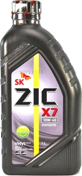 ジジ Моторное масло ZIC X7 10W-40 Diesel 1 л (132607) – фото, отзывы