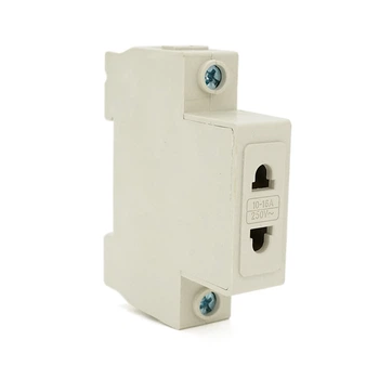 Модульная розетка Chenf universal на DIN-рейку 250V 10-16A Box