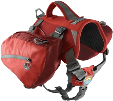 Plecak do noszenia zwierząt Kurgo Dog Baxter 13-38 kg Red (0813146015858)