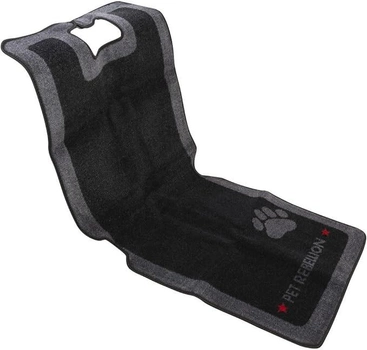 Pokrowiec na fotelik samochodowy dla psów Pet Rebellion Car Seat Carpet Protection Black (8691341571490)