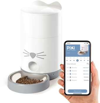 Дозатор корму для котів Karmnik dla kota Catit Pixi Smart Feeder White (0022517437520)