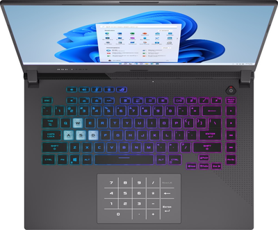 Ноутбук ASUS ROG Strix G15 2021 (G513IE-HN004W) Gray