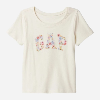 Дитяча футболка для дівчинки GAP 862236-01 105-110 см Бежева (1200132503489)