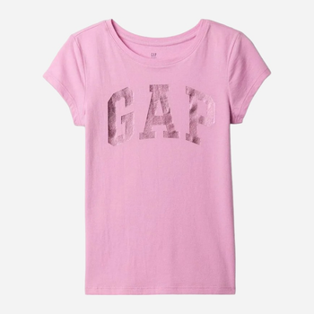 Koszulka młodzieżowa dziewczęca GAP 886003-00 147-159 cm Różowa (1200132978140)