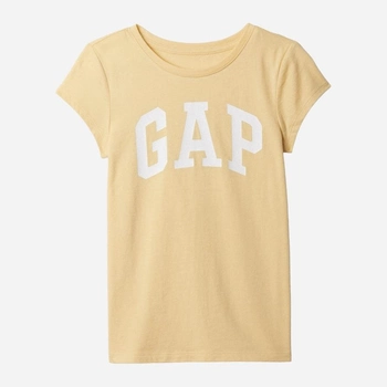 Koszulka młodzieżowa dziewczęca GAP 886003-02 159-165 cm Żółta (1200133325066)