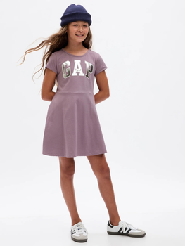 Suknia letnia dziecięca dziewczęca GAP 792417-01 145-152 cm Fioletowa (1200115502980)