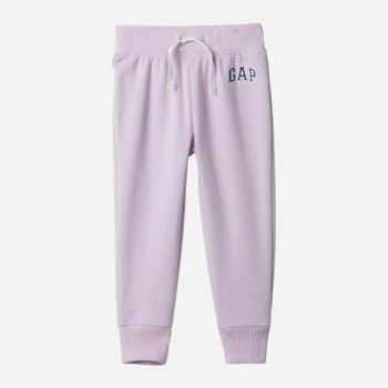 Дитячі спортивні штани-джогери для дівчинки GAP 794209-03 84-91 см Світло-фіолетові (1200131738127)