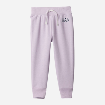 Дитячі спортивні штани-джогери для дівчинки GAP 794209-03 91-99 см Світло-фіолетові (1200131738134)