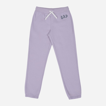Підліткові спортивні штани-джогери для дівчинки GAP 845041-01 145-152 см Фіолетові (1200131779816)