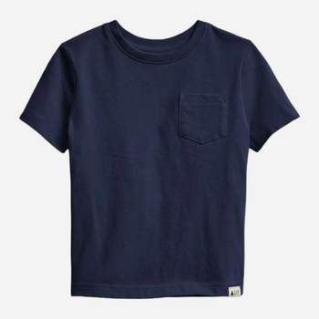 Koszulka dziecięca chłopięca GAP 669948-11 107-115 cm Ciemnogranatowa (1200055510298)