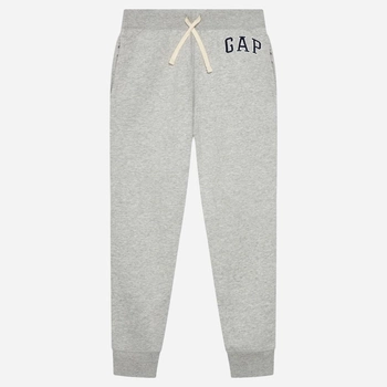 Підліткові спортивні штани-джогери для хлопчика GAP 550068-04 145-152 см Сірі (1200047107338)