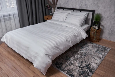 Комплект постельного белья Moon&Star Satin Premium Royal White Евро 200х220 см наволочки 2х70х70 см (MS-820002940)