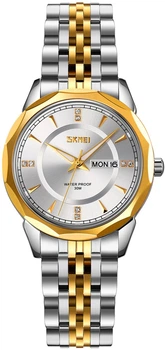 Женские часы Skmei 9264TGDSI Silver/Gold-Silver