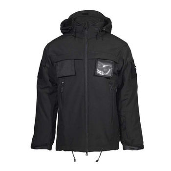 Куртка тактична Soft Shell чорний Pancer Protection (60)