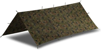 Тент-палатка тактичний Helikon-Tex Водонепроникний 3х3 М Камуфляж SUPERTARP (PO-STP-PO-04)