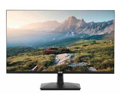 Монітор 27" 2E B2723B, Black, WLED, VA, 1920x1080 (16:9), 6.5 мс, 75 Гц, 250 кд/м², 4000:1, 178°/178°, VGA/HDMI, VESA 100x100 мм, зовнішній БЖ (2E-B2723B-01.UA)