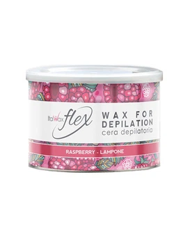 Теплый воск в банке Ital Wax FLEX Малина 400г