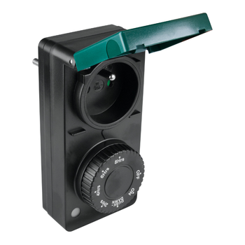 Механический таймер с датчиком изменения освещения DPM DT15 (5906881216842)