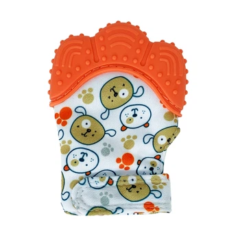 Прорізувач-рукавичка "Лапка" MGZ-0412(Orange) на липучці Megazayka MGZ-0412(Orange)