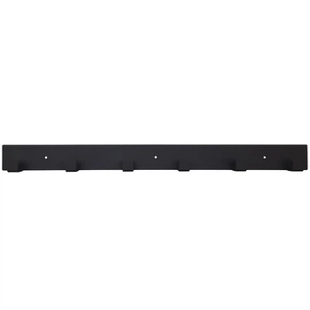 Вешалка настенная 60см х 5см Glozis Urban Black 60 H-105