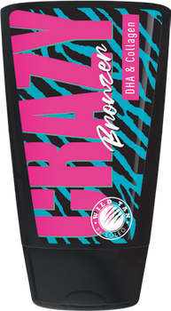 Крем для загара в солярии Soleo Wild Tan CRAZY Bronzer з антивозрастным эффектом и бронзаторами DHA
