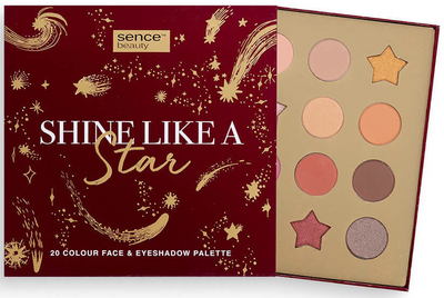 Палетка тіней для повік Sence Beauty Shine Like A Star (8720701039629)