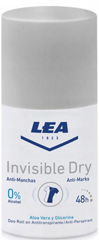 Dezodorant Lea Men Invisible 50 ml (8410737004875)