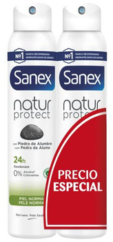 Дезодорант Sanex Natur Protect Normal 2 х 200 мл (8718951487581)
