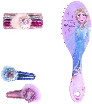 Szczotka do włosów Disney Beauty Frozen 2 z akcesoriami (8427934594412)