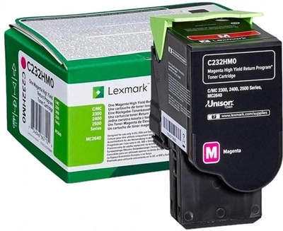 Toner Lexmark C/MC2425/2535/MC2640 Magenta (C232HM0)