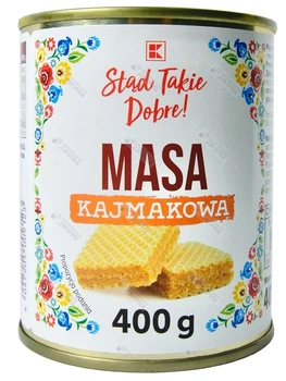 Каймак K-STAD TAKIE DOBRE польское вареное сгущеное молоко Классический вкус Kajmak Masa Krowkowa 400 г