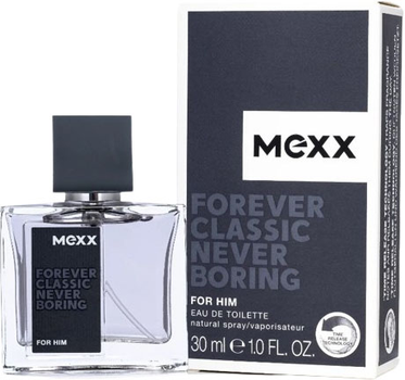 Туалетна вода для чоловіків Mexx Forever Classic Never Boring 30 мл (8005610618241)