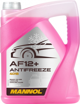 Антифриз Mannol Antifreeze AF12+ -40°C 5 л Red (MN4012-5)
