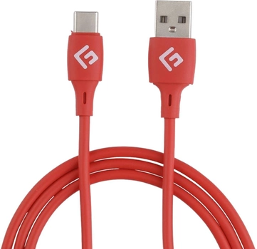Кабель Floating Grip LED USB Type-C - USB Type-A 0.5 м Red (5713474045006)