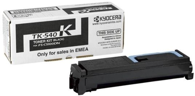 Тонер Kyocera TK-540K Black 5000 сторінок (1T02HL0EU0)