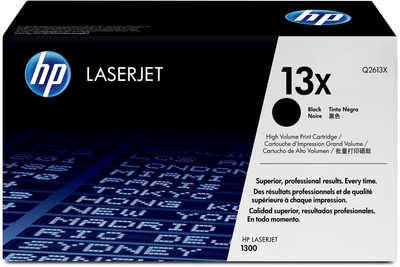 Тонер HP Q2613X LaserJet 1300 Black 4 000 сторінок (Q2613X)
