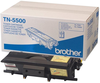 Тонер Brother TN-5500 лазерний Black 12 000 сторінок (TN5500)