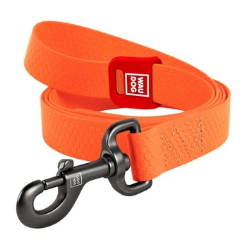 Водостойкий поводок для воды WAUDOG Waterproof, L-XXL, Ш 15 мм, Д 305 см оранжевый