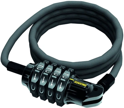 Замок ONGUARD TERRIER Combo 4 кодовий на 4 цифри, трос 120см х 6мм