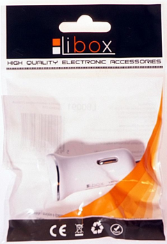 Автомобільний зарядний пристрій Libox LB0091 2x SB роз'єм 2100mAh Білий(SAM-LAD-00009)