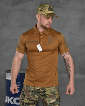 Тактическая футболка polo coollpas кайот XL