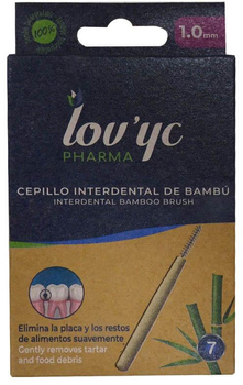 Szczoteczka międzyzębowa Lovyc Bambu Cepillo 1 mm 7 szt (8437021720501)