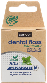 Зубна нитка Sence Fresh Mint 50 м (8720604312256)