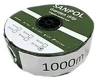 Крапельна стрічка емітерна 1000 м крок 40 см 16мм SANPOL Garden Drip (7 mils)