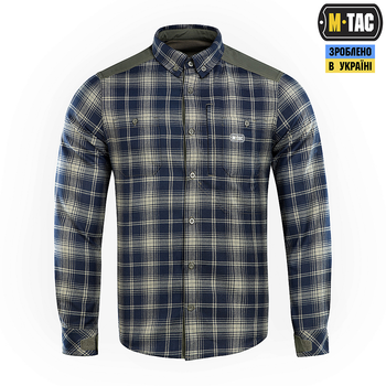 M-Tac сорочка Redneck Shirt Olive/Navy Blue 2XL/L