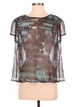 Прозрачная блузка Uttam Boutique M Stk002299