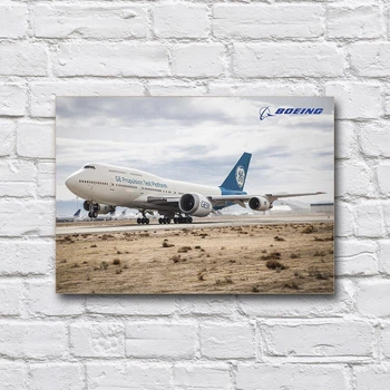 Дерев’яний постер «Boeing 747» 210х297 мм