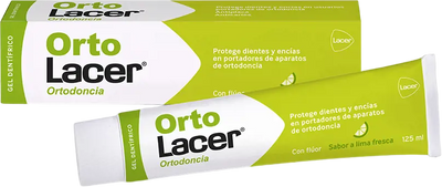 Pasta do zębów Ortolacer Toothpaste Gel Fresh Lime Flavour 125 ml (8470001956705)