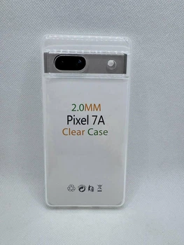 Чехол Clear Case 2мм для Google Pixel 7A Прозрачный