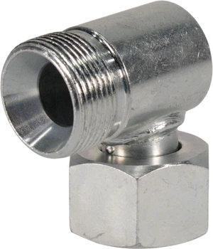 Штуцер угловой S32 с гайкой М27х1,5-М27х1,5 (Agroimpuls)